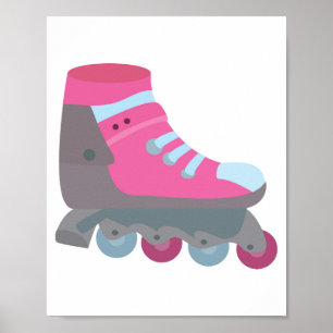 Roller-Skate Poster