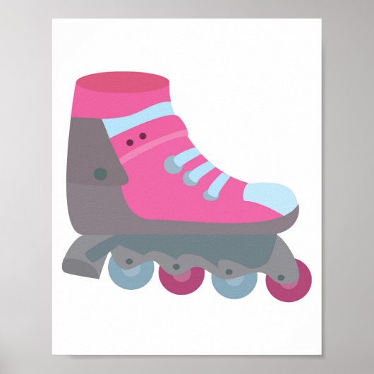 Roller-Skate Poster (Vorne)