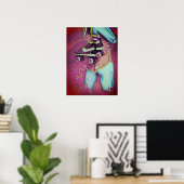Roller-Skate-Poster Poster (Heimbüro)