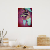 Roller-Skate-Poster Poster (Küche)