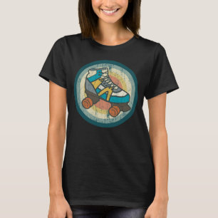 Roller-Skate Retro-Roller-Skate Roller Disco T-Shirt