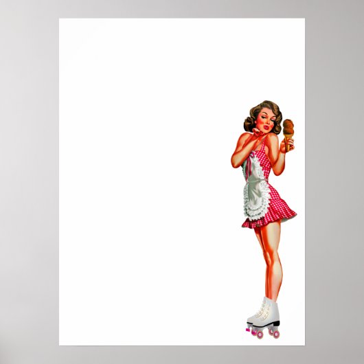 Roller Skate Rockabetty Poster (Vorne)