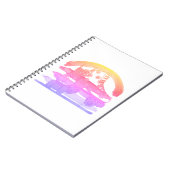 Roller Skate Roll Notebook Notizblock (Linke Seite)