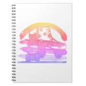 Roller Skate Roll Notebook Notizblock (Vorderseite)