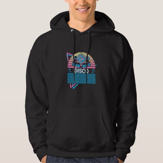Roller Skate Roller Skating Retro Disco Hoodie (Vorderseite)