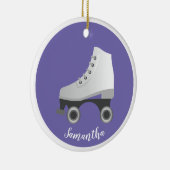 Roller Skate Rollerskating Keramik Ornament (Rechts)