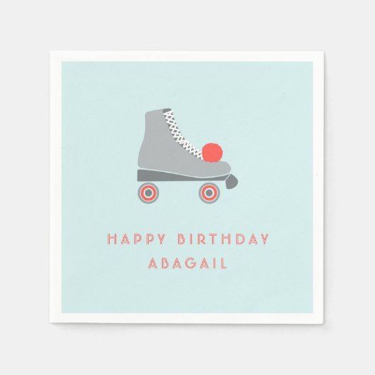 Roller-Skate Serviette (Vorderseite)