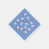 Roller-Skate Serviette (Ecke)