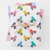 Roller-Skate Skaten Design Geschenkpapier Set (Beispiel)