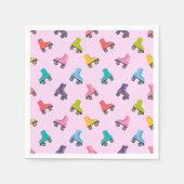 Roller Skate Skaten Design Napkins Serviette (Vorderseite)