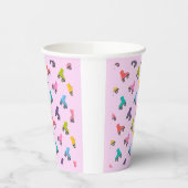Roller-Skate Skaten Design Paper Cups Pappbecher (Links)