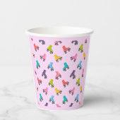 Roller-Skate Skaten Design Paper Cups Pappbecher (Vorderseite)