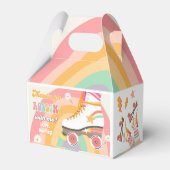 Roller Skate Skaten Retro Party Girl Gable Box Geschenkschachtel (Rückseite)