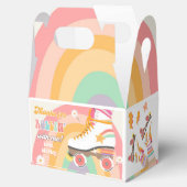 Roller Skate Skaten Retro Party Girl Gable Box Geschenkschachtel (Geöffnet)