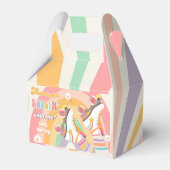 Roller Skate Skaten Retro Party Girl Gable Box Geschenkschachtel (Rückseite)