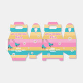 Roller Skate Skaten Retro Regenbogen Geburtstag Geschenkschachtel (Ungefaltet)