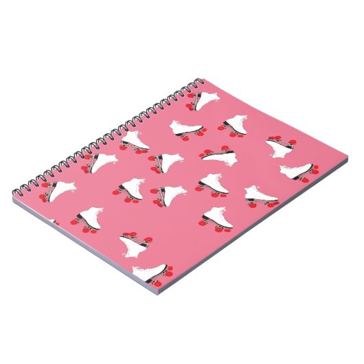 Roller-Skate SpiralNotebook Notizblock (Linke Seite)