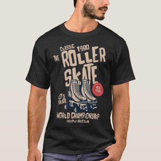 Roller-Skate T-Shirt (Vorderseite)