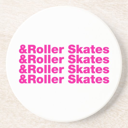 & Roller-Skate Untersetzer (Vorne)