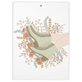 Roller-Skate-Zwischenablage Klemmbrett (Rückseite)