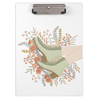 Roller-Skate-Zwischenablage Klemmbrett