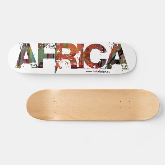 Roller Skateboard Afrika Ludodesign (Horizontal)