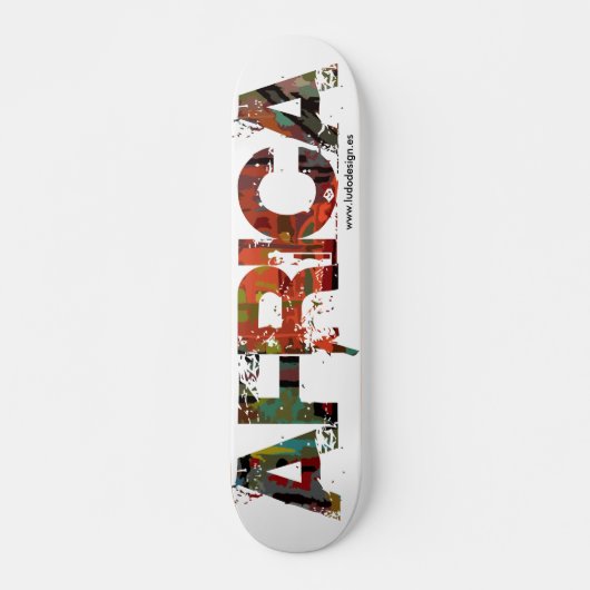 Roller Skateboard Afrika Ludodesign (Vorne)