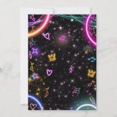 Roller Skaten Birthday Einladung (Rückseite)