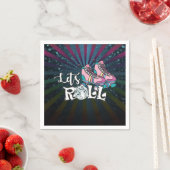 Roller Skaten Birthday Party Napkins Serviette (Beispiel)
