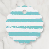 Roller Skaten Birthday Pastel Danke Geschenkanhänger (Rückseite)