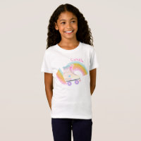 Roller Skaten Birthday Personalisiert T - Shirt