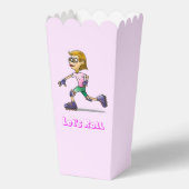 Roller Skaten Birthday Pink Geschenkschachtel (Rückseite)