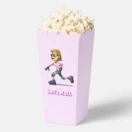 Roller Skaten Birthday Pink Geschenkschachtel