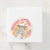 Roller Skaten Birthday Retro Skate Rollin Danke Geschenkanhänger (Beispiel)