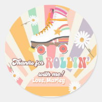 Roller Skaten Birthday Retro Skate Rollin Danke