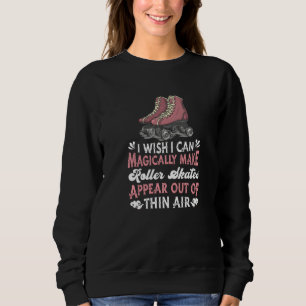 Roller Skaten Derby Skater 70er Magical Roller Sk Sweatshirt