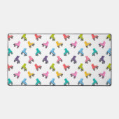 Roller Skaten Design Desk Mat Schreibtischunterlage (Vorderseite)