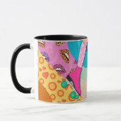Roller Skaten Fun Style Tasse der 1980er Jahre (Links)