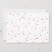 Roller Skaten Geburtstagsfeier Einladung (Rückseite)