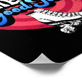 Roller-Skaten haben eine sehr gute Zeit bis zum Re Poster (Ecke)