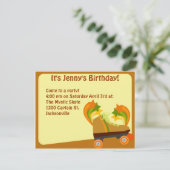 Roller Skaten Party Time Einladung (Stehend Vorderseite)