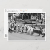 Roller-Skaten Postkarte (Vorne/Hinten)