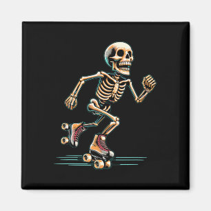 Roller Skaten Skater Halloween Magnet
