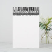 Roller Skaten Stationery Briefpapier (Stehend Vorderseite)