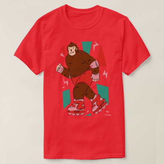 Roller Skaten T-Shirt (Design vorne)
