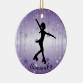 Roller Skater Design Keramik Ornament (Rechts)