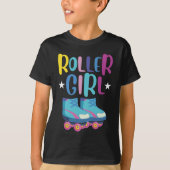 Roller-Skater Großtochter Skaten Rollerblendung T-Shirt (Vorderseite)