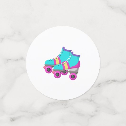 Roller Skates Konfetti (Klein Vorderseite)