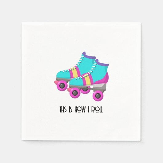 Roller Skates Serviette (Vorderseite)