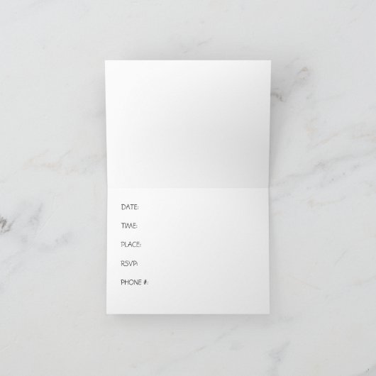 Roller Skating Party Invitation Einladung (Innenseite)